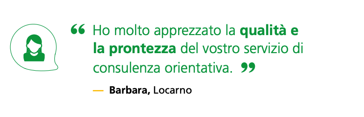 Testimonianza di un utente della consulenza orientativa di TicinoEnergia